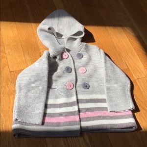 Hooded sweater size 12 months